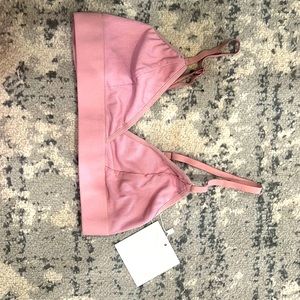 Kittenish pink bralette